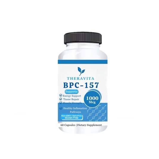 𝐁𝐏𝐂 157 Peptide Capsules 1000Mcg, Supports Muscle Growth, Tissue Repair, Strength, 60 Count